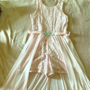 Light pink dress